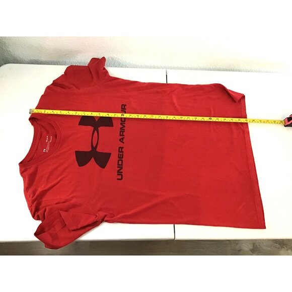 Under Armour Red HeatGear Mens T-Shirt Size M - Picture 7 of 7